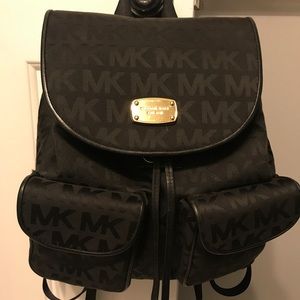 Michael Kors Black Backpack Purse 🖤